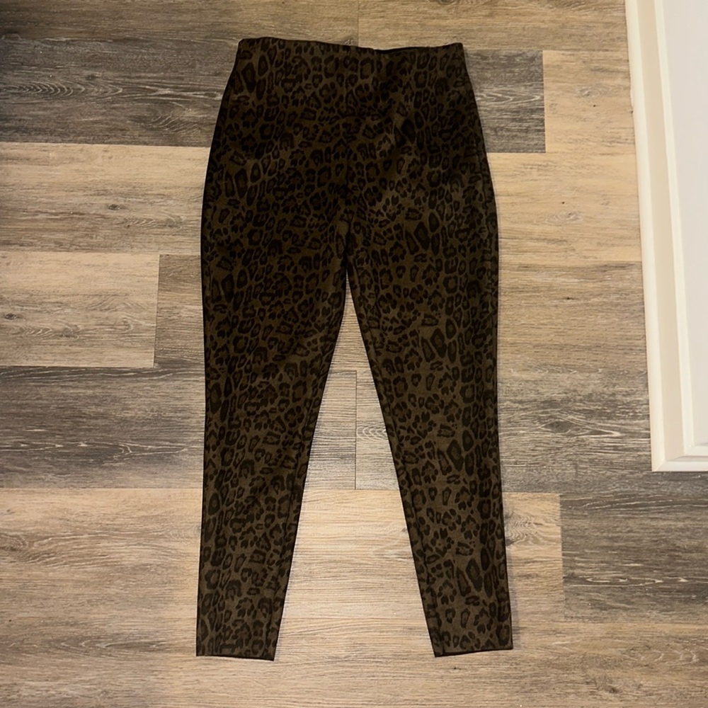 Zara leopard leggings